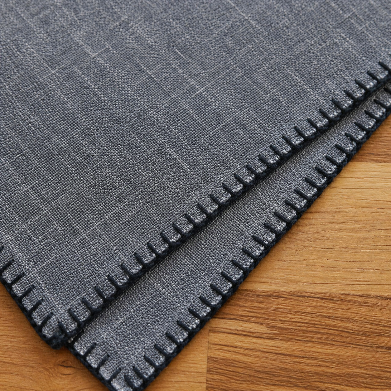 Mantel Gris Sereno · Algodón Natural